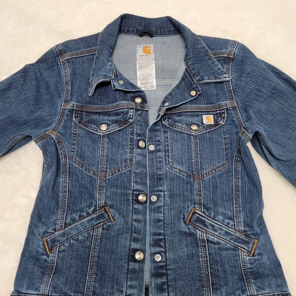 Carhartt for Women. Denim Jacket. Small. Regular.